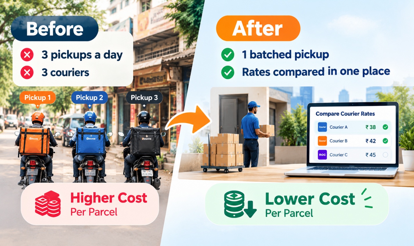 Mumbai Courier Pickup Booking Checklist and Process